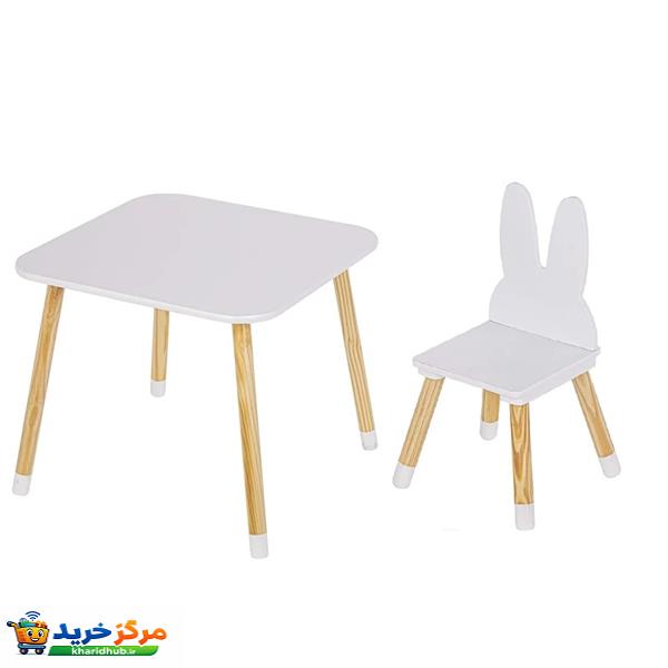 ست میز و صندلی کودک مدل rabbit-1p