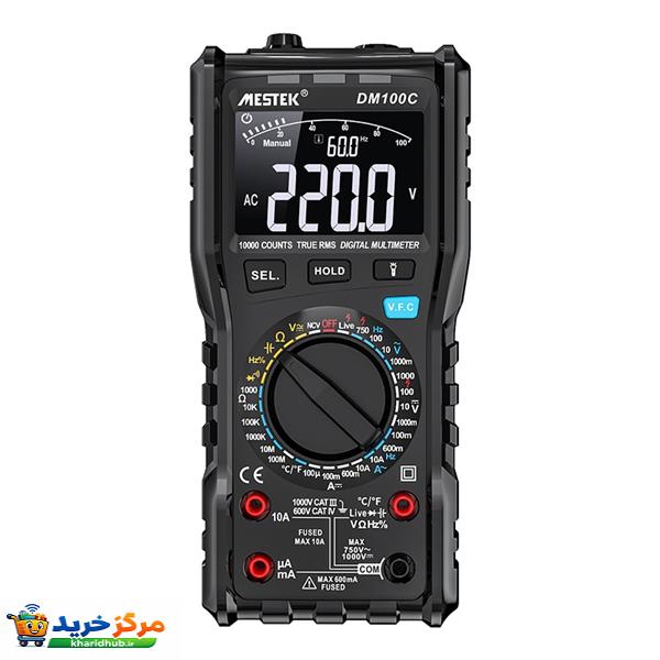 مولتی متر دیجیتال مستک مدل DM100C