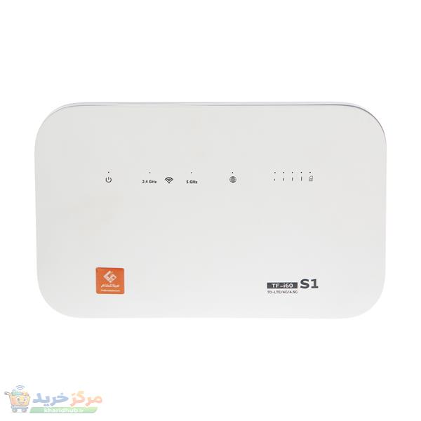 مودم 4G/TD-LTE مبنا تلکام مدل TD-i60 S1 به همراه سیم کارت و 100گیگ اینترنت سه ماهه