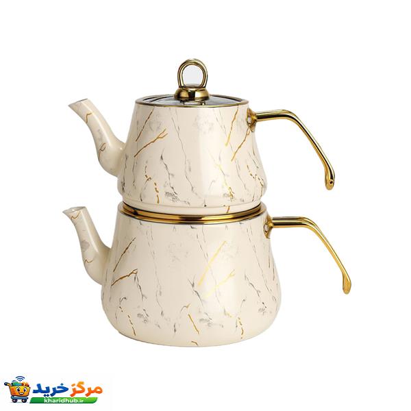 ست کتری و قوری مدل So-7201  گنجایش کتری 2.5 لیتر گنجایش قوری 1.5 لیتر