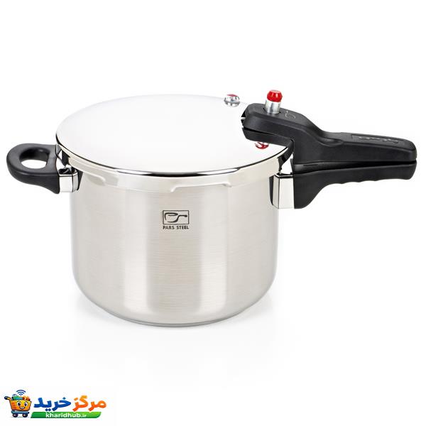 زودپز پارس استیل مدل کف سه لایه گنجایش 6 ليتر
