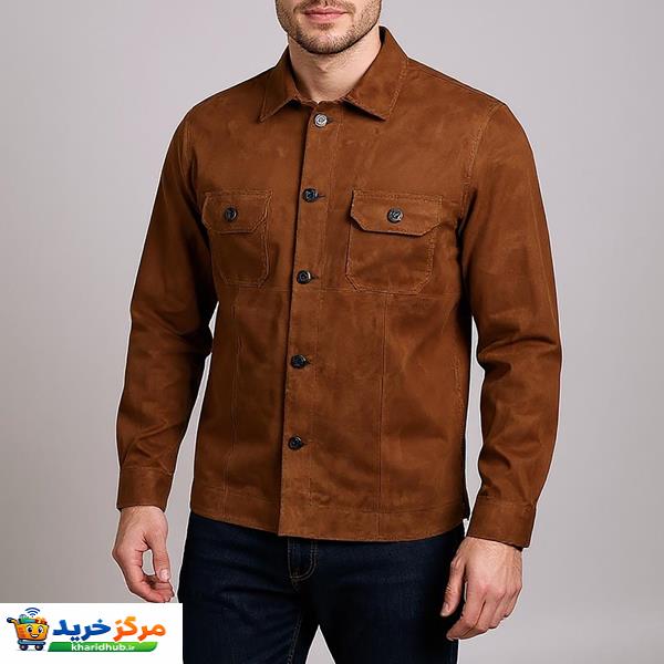 کت چرم مردانه چرم مشهد مدل K0635-088-48