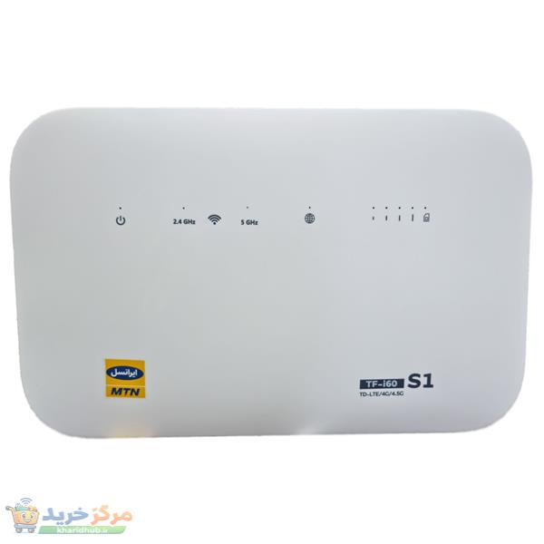 مودم 4G ایرانسل مدل TF-i60 S1 با پشتیبانی شبکه‌های 4G، 4.5G، TD-LTE و 3G، قابلیت اتصال هم‌زمان 32 کاربر، پشتیبانی از 4 SSID مستقل و آنتن داخلی MIMO4x4