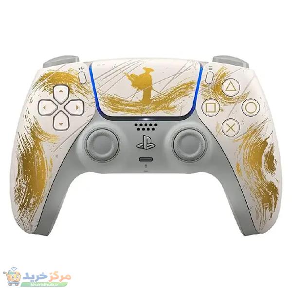 دسته بازی پلی استیشن 5 سونی مدل DualSense Ghost of Yotei Gold Limited Edition