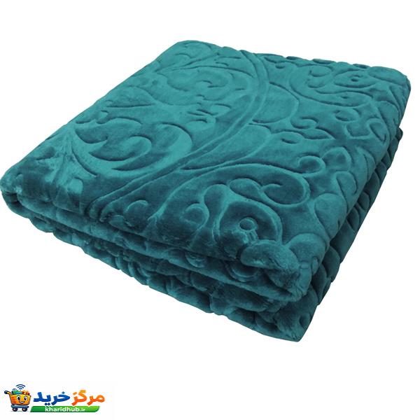 پتو گلبافت مدل برتر گل برجسته سایز 220×240 سانتی متر