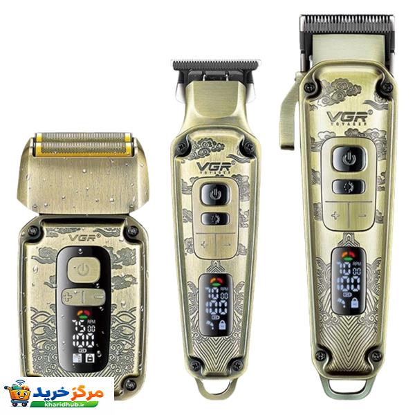 ماشین اصلاح موی سر و صورت وی جی ار مدل V-642