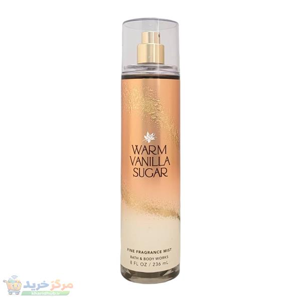بادی اسپلش زنانه بس اند بادی ورکز مدل Warm Vanilla Sugar حجم 236 میلی لیتر