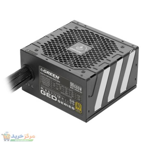 منبع تغذیه کامپیوتر گرین مدل GP600A-GED