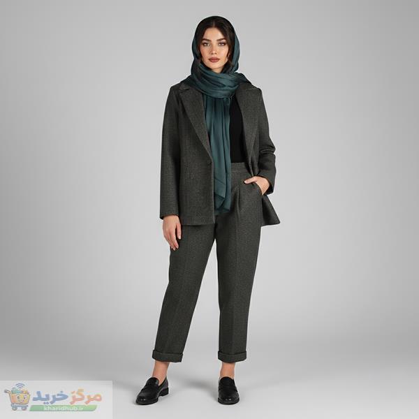 ست کت و شلوار رسمی زنانه السانا مدل ژیرو کد 2396