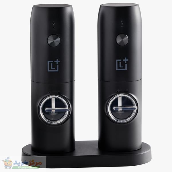 فلفل ساب و نمک ساب لوادا پلاس مدل electric set بسته دو عددی همراه با استند