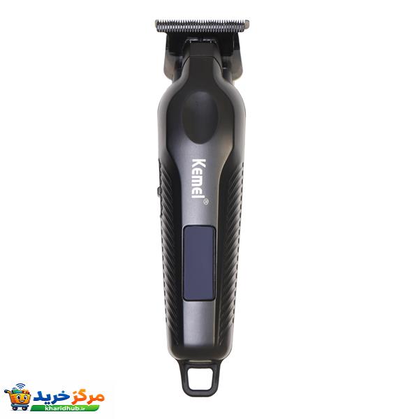 ماشین اصلاح موی صورت کیمی مدل 9742 با تیغه ثابت تیتانیوم پیشرفته، باتری شارژی، قابلیت اصلاح صفر و خط زن، شارژ سریع و بدنه مقاوم در برابر ضربه