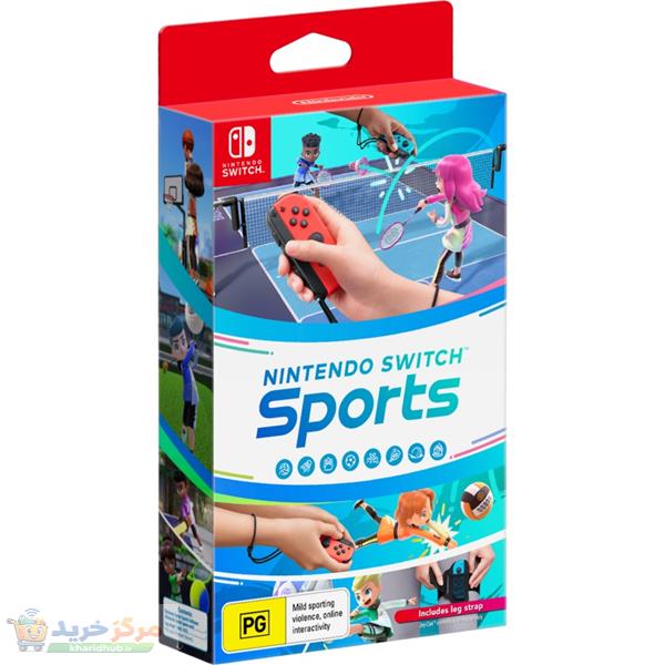 بازی Nintendo Switch Sports مخصوص نینتندو سوئیچ به همراه Leg Grip