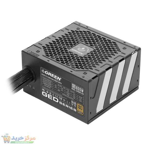 منبع تغذیه کامپیوتر گرین مدل GP800A-GED
