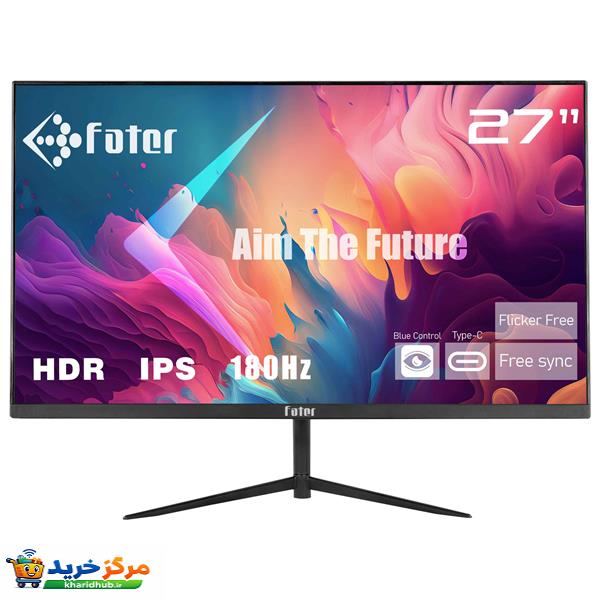 مانیتور گیمینگ 27 اینچ فاطر مدل F27-180 B1-W1