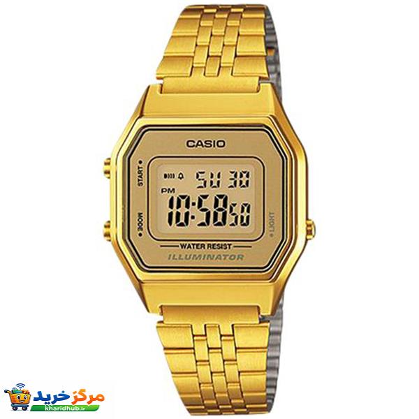 ساعت مچی دیجیتالی زنانه کاسیو مدل LA680WGA-9DF