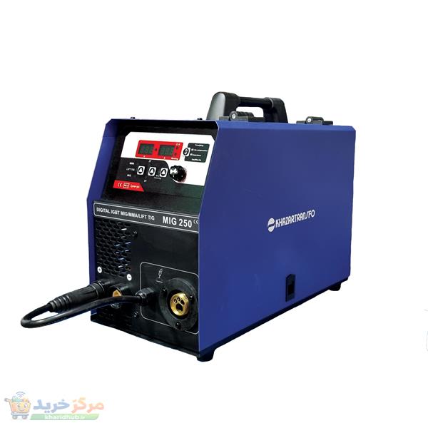 دستگاه جوشکاری 250 آمپر خزرترانسفو مدل  MIG Synergic 2500