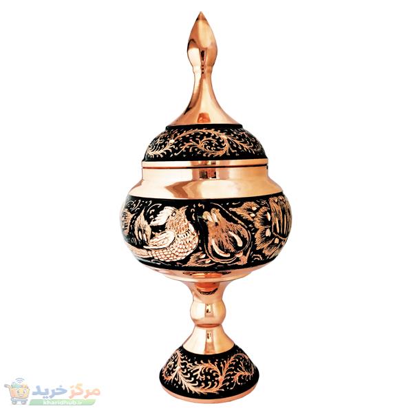 شکلات خوری مسی مدل الماس تراش کد JR-almas24