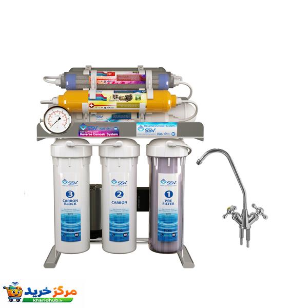 دستگاه تصفیه آب اس اس وی مدل UltraSpring 2W X1000 به همراه شیر تصفیه آب