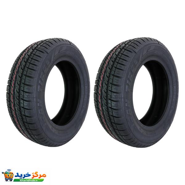 لاستیک خودرو ایران تایر مدل Karena سایز 185/65R14 - دو حلقه