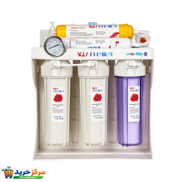 دستگاه تصفیه کننده آب آکواپرمیوم مدل A6RO6-FG-TM
