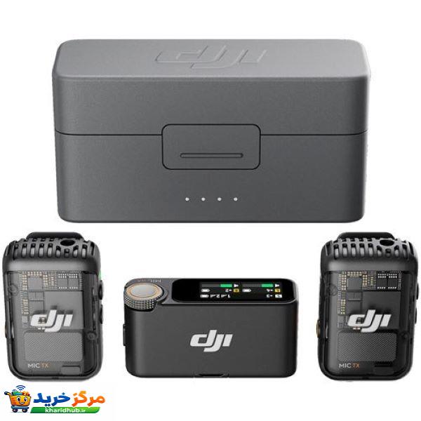 ست میکروفن بی سیم دی جی آی مدل DJI Mic 2 - 2 Person