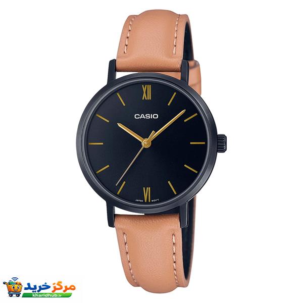 ساعت مچی عقربه ای زنانه کاسیو مدل LTP-VT02BL-1AUDF