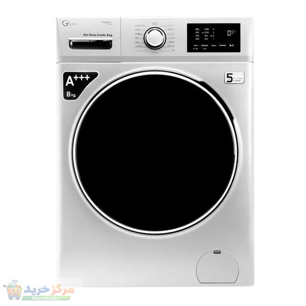 ماشین لباسشویی 8 کیلوگرم اتوماتیک جی پلاس مدل GWM-M822T
