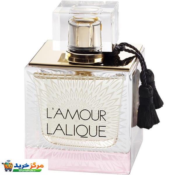 ادو پرفیوم زنانه لالیک مدل Le Amour حجم 100 میلی‌ لیتر