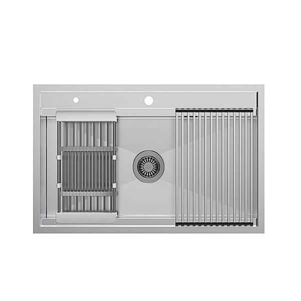 سینک ظرفشویی استیل زرتوس مدل ZSW101 توکار