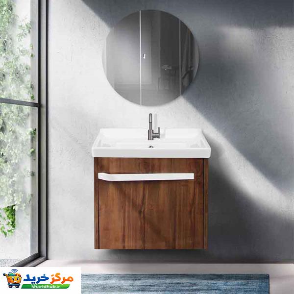 ست کابینت و روشویی آزالیا مدل کایرا کد 05 به همراه آینه