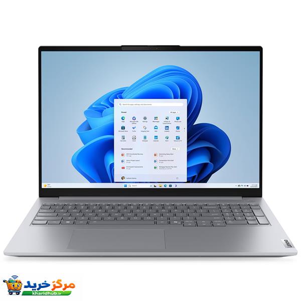 لپ تاپ 16 اینچی لنوو مدل ThinkBook 16 G8 IAL-Core Ultra 7 255H-32GB DDR5 5600MHz-1TB SSD-IPS 60Hz-Backlit-Fingerprint به همراه کیف - کاستوم شده