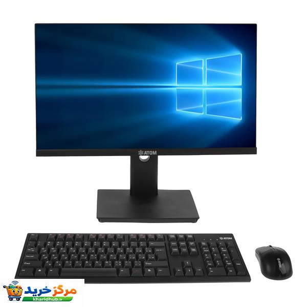 کامپیوتر همه کاره 21.5 اتم مدل H1 با پردازنده Core i5 6400 رم 8 گیگابایت از نوع DDR4 حافظه داخلی 256 گیگابایت SSD کارت گرافیک Intel Graphics (integrated) نمایشگر از نوع TFT LCD