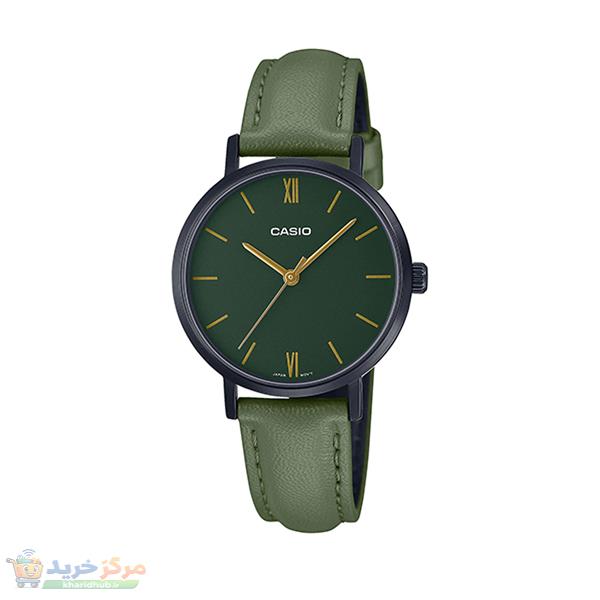 ساعت مچی عقربه ای زنانه کاسیو مدل LTP-VT02BL-3AUDF