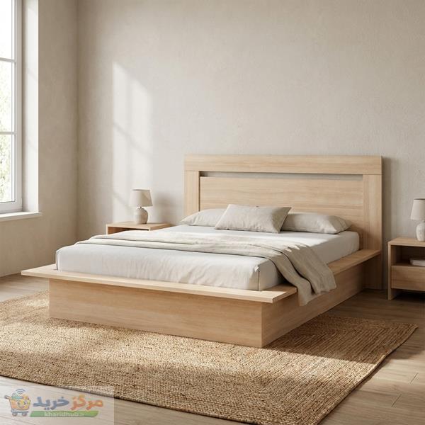 تخت خواب دو نفره اسمردیس مدل R120  سایز 160×200 سانتی متر