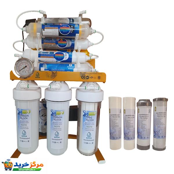 دستگاه تصفیه کننده آب رسا نور بابایی مدل X gold m1000 به همراه فیلتر بسته 4 عددی