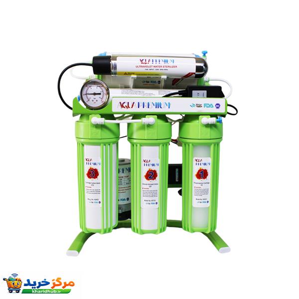 دستگاه تصفیه کننده آب آکواپرمیوم مدل A8OU8-GR-TP