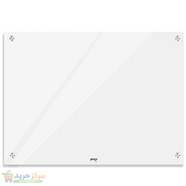 تخته وایت برد شیشه ای عکسنگ مدل AXANG-LACOBEL-10070 سایز 100x70 سانتی متر