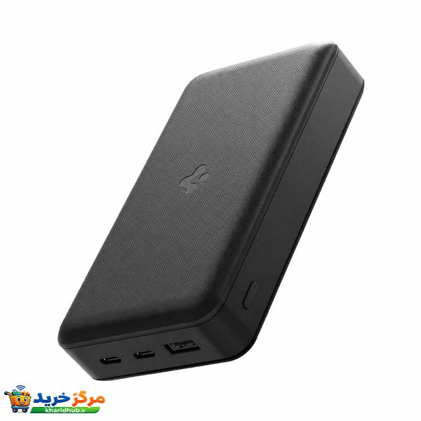 پاوربانک 30 وات اسپیگن مدل PA2305 ظرفیت 30000 میلی‌آمپرساعت به همراه کابل USB-C