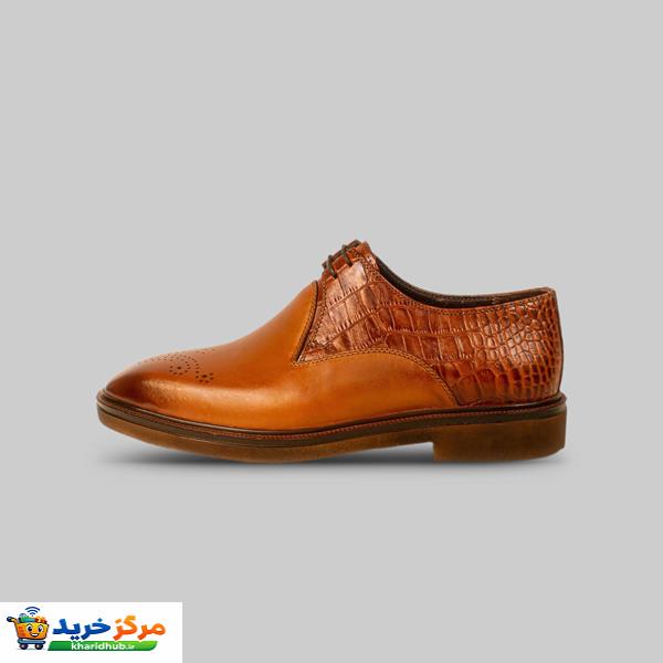 کفش مردانه چرم عطارد مدل چرم طبیعی کد SH236