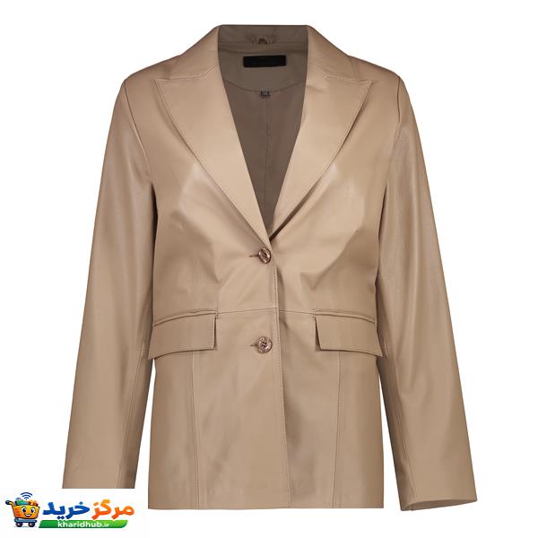 کت چرم زنانه چرم مشهد مدل B0488-055-38