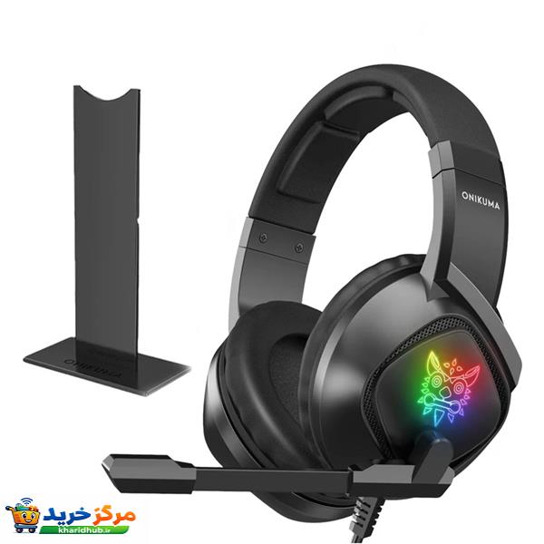 هدست گیمینگ اونیکوما مدل K19 به همراه پایه