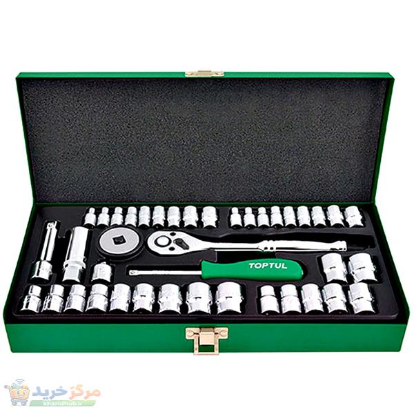 آچار بکس تاپ تول مدل GCAD4002 مجموعه 40 عددی