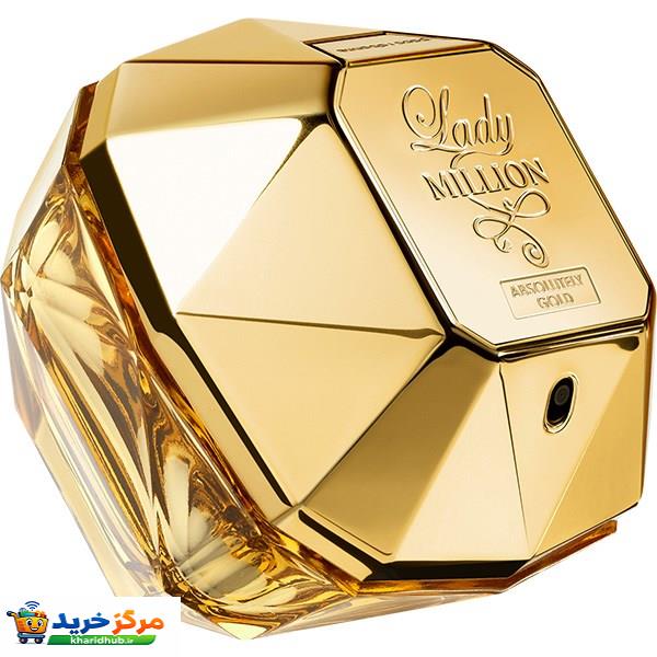 ادو پرفیوم زنانه پاکو رابان مدل Lady Million Absolutely Gold حجم 80 میلی لیتر