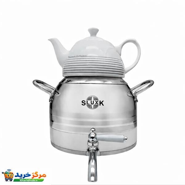 ست کتری و قوری اس لوکس کی مدل ۸۰۶۶ گنجایش کتری ۶ لیتر گنجایش قوری ۲ لیتر