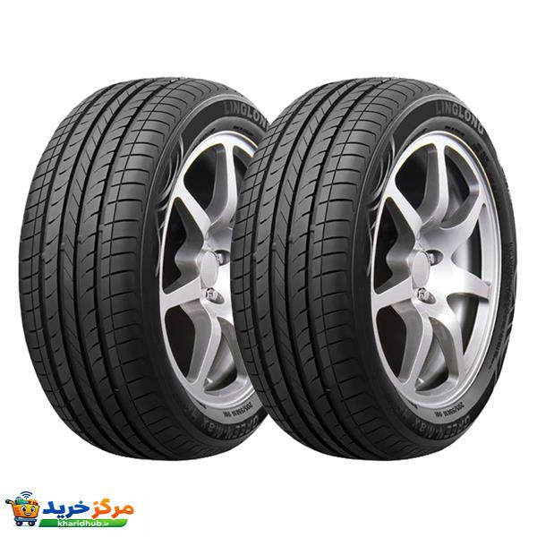 لاستیک خودرو لینگ لانگ مدل Green Max HP010 سایز 15 / 60 / 205 میلی‌متر تولید سال 2025 - 2 حلقه