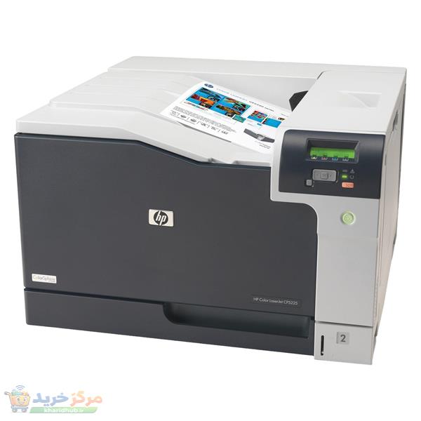 پرینتر اچ پی تک رنگ تک کاره با چاپ لیزری مدل LaserJet Proffesional CP5225dn، سایز چاپ A3، قابلیت چاپ دو رو