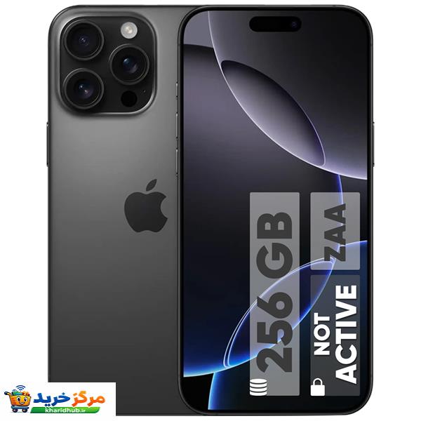 گوشی موبایل اپل مدل iPhone 16 Pro Max ZAA دو سیم کارت ظرفیت 256 گیگابایت و رم 8 گیگابایت