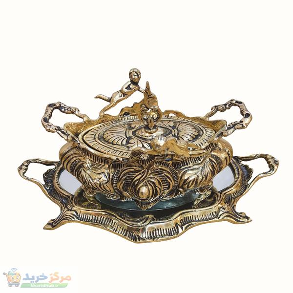 شکلات خوری برنزی کد A135