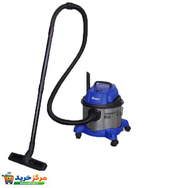 جاروبرقی صنعتی 1200 وات وی تولز مدل VP1401-15L ظرفیت 15 لیتر
