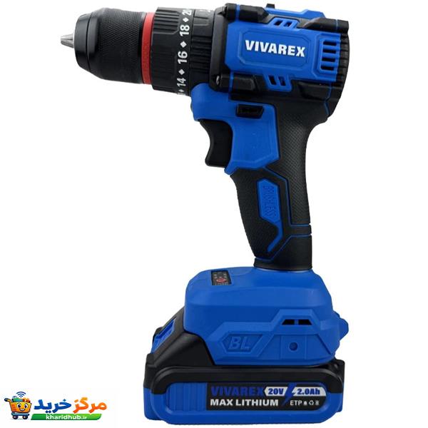 پیچ گوشتی شارژی 20ولت ویوارکس مدل VR2010V_BL